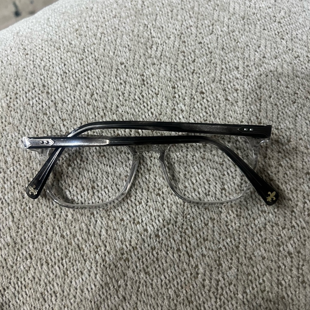 Seraphine  Gray Clear Eyewear Frame handmade in Japan - Picture 9 of 16